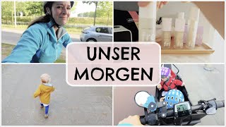 MORGEN mit 2 Kindern l mit LASTENRAD in den KINDERGARTEN l HelloCathi