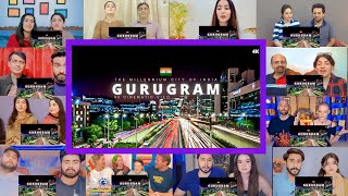 Gurugram City 4k Cinematic Video | Gurugram City | Cyber City | Mix Mashup Reaction | @mashupking