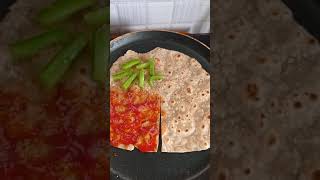 chicken paratha pizza wrap❣️Non-Veg foods.com