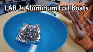 Lab2: Aluminum Foil Boats