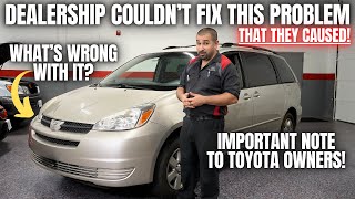 Dealership Couldn't Fix a Problem They Caused! Made Owner Drive 750 Miles to Fix it.