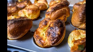 Yorkshire pudding time lapse