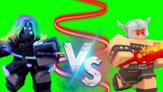 Evelyn vs barbarian #bedwars #roblox