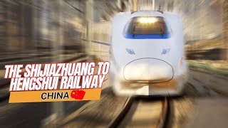 "China's High-Speed Link: Shijiazhuang to Hengshui Railway" #railwaywonders