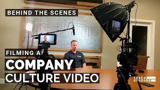 Filming a Company Culture Video (BTS)