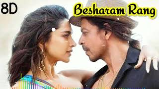 Hume toh loot liya milke ishq valo ne - 8d audio| Besharam Rang | Pathaan |  Shah Rukh Khan, Deepika