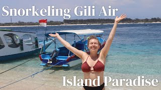 Snorkeling the Gili Islands 🤿 🏝️