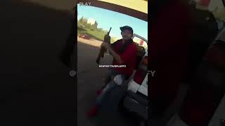 Suspect suddenly pulls out a rifle towards cop. #shorts #police #cops #truecrime #coldcase #viral