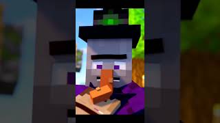 Minecraft witch take revenge from mutant #minecraft #shorts