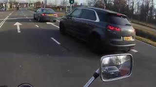 Dutch motorcycle action / dashcam - First ride of the season - #1