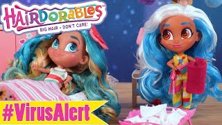 Hairdorables Sick Day Doll Parody - Toys for kids