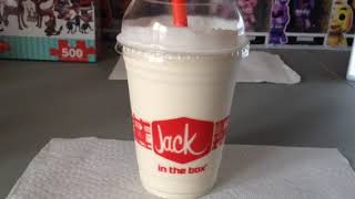 Jack in the Box Vanilla Shake review!