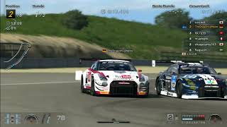 GT6 Schnelles Spiel Tourenwagen Laguna Seca Raceway 2 mit Nissan GT-R GT3 N24 Team RJN '13