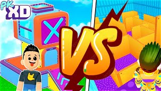 casa vs casa de nobb a haker 🤣 leo vs mateo las aventuras de leo y mateo