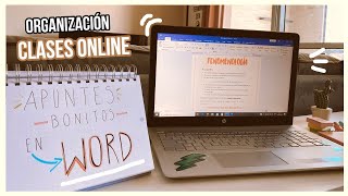 CUARENTENA Y CLASES ONLINE *ORGANIZACIÓN, APUNTES BONITOS, TIPS*