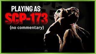 Playing as SCP-173 | SCP SL (no commentary)