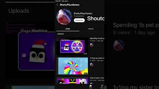 Shoutout to SharkyPlayzGamez give him love #fyp #viral #shorts #roblox #shoutout