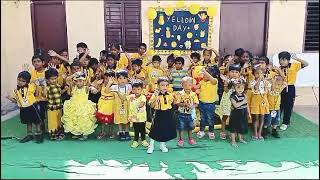 the positive school yellow 🟡🟡 colour day celebrations