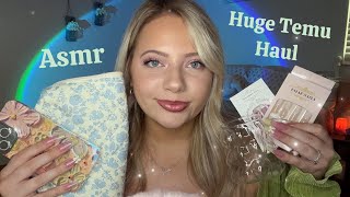 Asmr Huge Temu Haul 🌸 Tapping, Scratching, Whispering