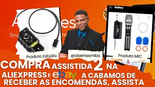 Compra #02 - Dobrando a Felicidade: Unboxing da Segunda Compra Assistida, AliExpress e eBay! 📦✨