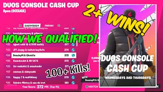 How We Qualified To The Duo Console Cash Cup Finals! (PS5 4K)