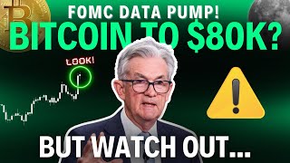 Bitcoin PUMP To $80k After FOMC Rate Cut? But... (NEW TOOL SOON!)