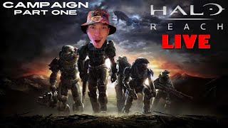 🔴 CHRIS PLAYS HALO REACH CAMPAIGN - Part #1