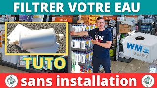 NOUVEAU et PLUS SIMPLE ! FILTRATION de l'EAU pour CAMPING CAR-FOURGON-VAN *Instant Camping-Car*