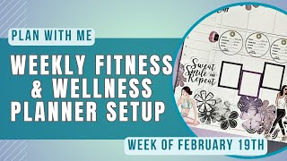 Plan With Me: Fitness & Wellness Planners