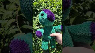 Don't ask how long it took me to spell #parasaurolophus #crochet #handmade #amigurumi #art #artwork