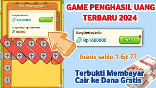 TERBARU || GAME PENGHASIL UANG TERBUKTI MEMBAYAR 2024 KE SALDO DANA