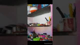 My kitchen tour in Tamil | how I organise my small kitchen #MyFirstShorts #Shorts