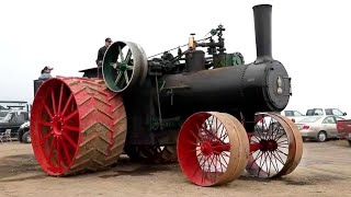 Best of Vintage STEAM ENGINE TRACTORS PULL and LOUD SOUND 2