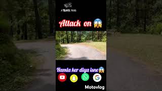 Hala ker diya isne 😱 #viral #motovlog #elvishyadav #shorts