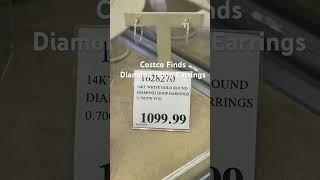 Diamond Hoop Earrings #costco #costcofinds #edmonton #canada