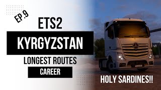 ETS2 Longest Routes Career Ep.9 What the _ _ _ _ SARDINES