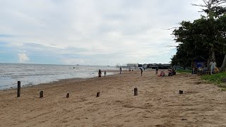 pantai balikpapan paling ngeri, pesawat terbang rendah di area ini