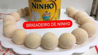 BRIGADEIRO DE LEITE NINHO FÁCIL #brigadeirodeninho @sandrinhanacozinha2194