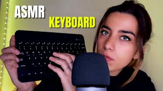 QUESTA TASTIERA TI FARÀ DORMIRE IN 10 MINUTI 😱 *asmr keyboard* | ASMR ITA