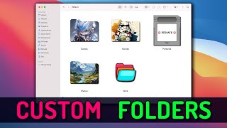 How to Customize Folders on Mac …The EASY Way!