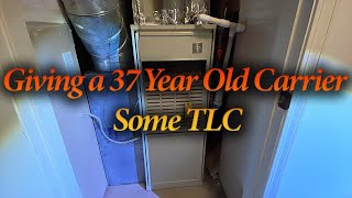 Giving a 37 Year Old Carrier Furnace Some TLC!