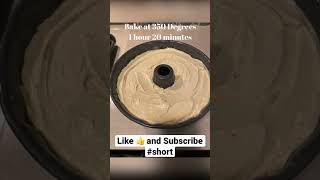 How To Make Moist Pecan Rum Pound Cake | Made From Scratch | Homemade | Easy Recipe I #short