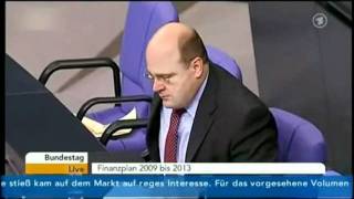 Schrecksekunde im deutschen Bundestag