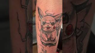 Anime | Cartoon #tattoo - by the elusive Pablo - #lasvegas #pokemontattoo