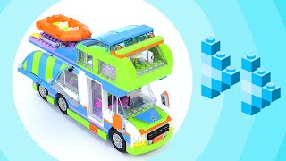 Fast Forward building Mia's Camper Van [Lego Friends] [41339]