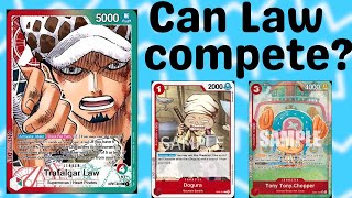 Deck doctor: Red/Green law || Gameplay + Deck list || One Piece TCG