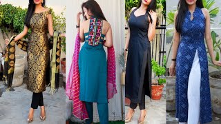 धूम मचा रहे हैं यह लॉन्ग कुर्ती के डिजाइन्स आप भी देख लो Latest Kurti Designs | Party Wear Kurti