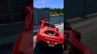 Cars Brake Test 🚗 | BeamNG.Drive #shorts