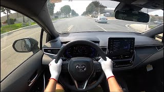 2021 Toyota Corolla Hatchback XSE | POV TEST DRIVE