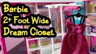 Barbie Dream Closet - 2 feet wide with rotating rack